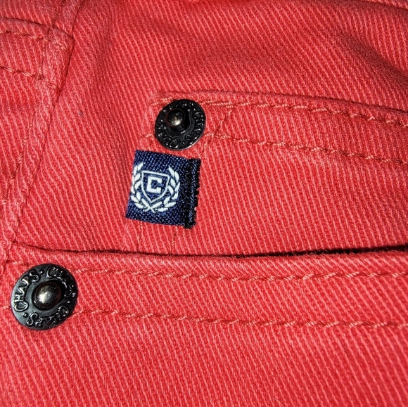 Chaps Vibrant Red Pants - Picture 2 of 12